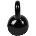 thumbnail image 2 of CAP Barbell Cast Iron Kettlebell, Black, 25LBS, 2 of 7