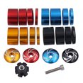 thumbnail image 4 of 4Pcs Casque de Vélo Entretoises Rondelles Tige de Route Couvercle de Tige Joint Rouge, 4 of 4