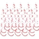thumbnail image 1 of Inteprter Guirnalda colgante de 6 pack/lote, artesanía exquisita, decorativa, amplia aplicación para colgante en de cumpleaños Kits de decoración para fiestas Rojo, 1 of 6