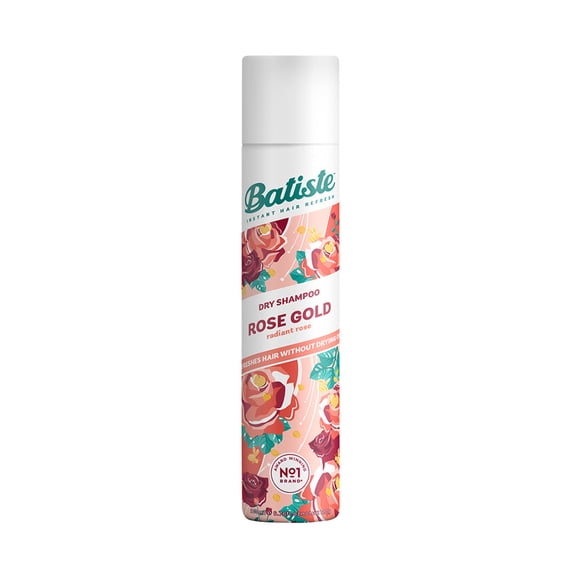 Batiste Shampoo en Seco Rose Gold 200 ml.  Refresca el Pelo, Absorbe el Exceso de Grasa, Da Volumen y Textura, Neutraliza Olores. Número 1 en el Mundo