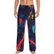 thumbnail image 1 of Balery Neon City Map Pantalones de pijama para hombre, pijama ultraligero, pantalón de descanso-X-Large, 1 of 6