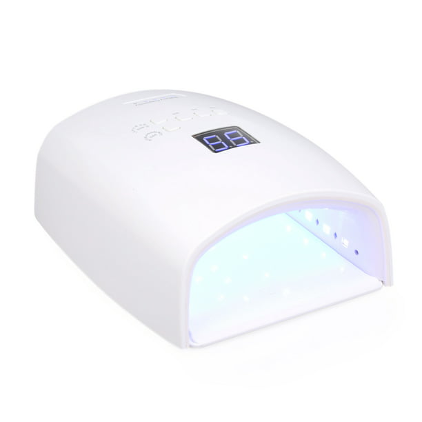 48W Rechargeable UV LED Gel Nail Lamp Dryer Quick-Drying For All Nail Gels  Polish Wireless LCD Display 5 Timer Setting Nail Art Curing Lamp -  