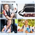 thumbnail image 5 of ALAZA Valentines Golden Hearts Car Seat Belt Adjuster Neck Covers Shoulder Cushions Pads S, 5 of 8