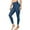 Navy blue, variant on Attraco Swim Pants for Women High Waisted Swim Capris Swimming Leggings