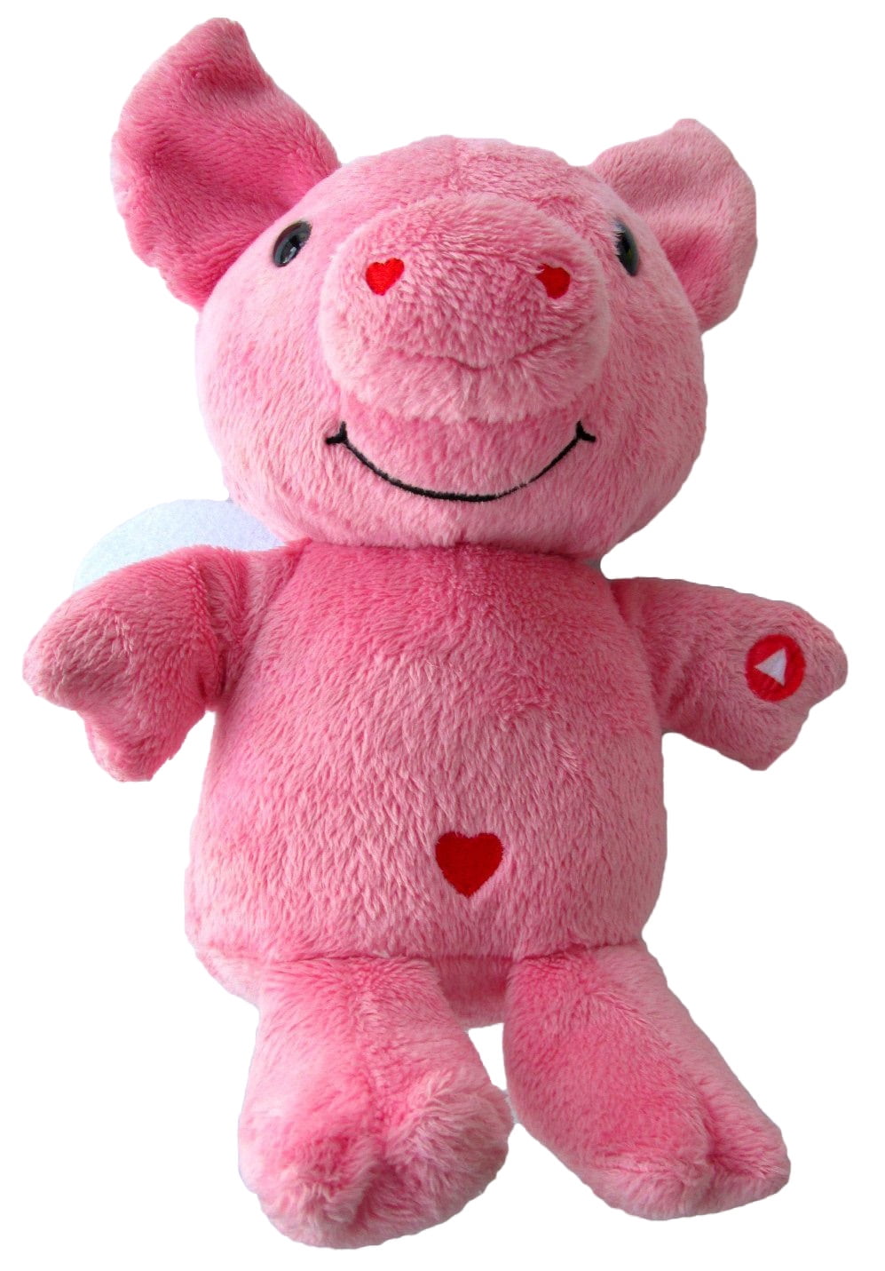 Hallmark Valentine's Day Cupig Shuffle Plush Pink Singing Cupid Pig W Wings - Walmart.com