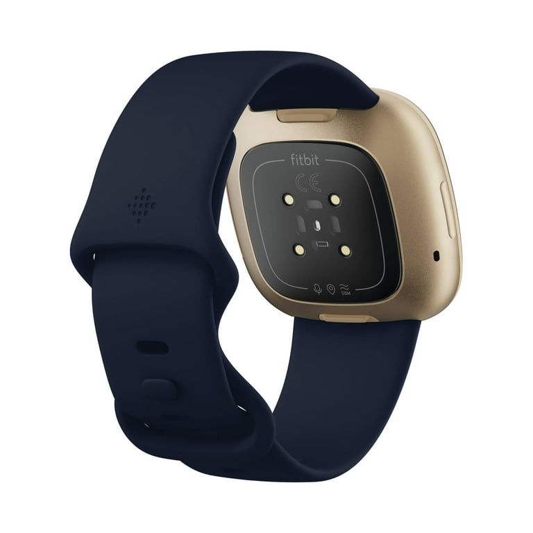 Fitbit Versa 3 Health & Fitness Smartwatch - Midnight/Soft Gold Aluminum