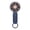 Blue, variant on Mini Portable Handheld Fan With 3 Speeds USB Rechargeable Pocket Fan With Carabiner Clip For Travel Office Outdoor