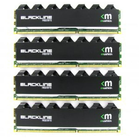 Mushkin Enhanced Blackline 16GB (4 x 4GB) DDR3 2400 (PC3 19200) Desktop 994092F Mushkin Enhanced Blackline 16GB (4 x 4GB) DDR3 2400 (PC3 19200) Desktop 994092F