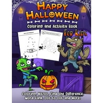 Coloring and Activity Book - Halloween Edition, (Paperback)