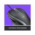 thumbnail image 4 of Logitech M500S Optical Mouse USB 2.0 Left/Right Hand Use Black 910-007476, 4 of 8