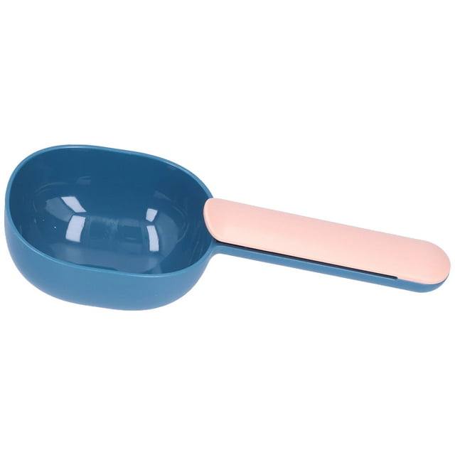 Dog Food Scoop, High Strength Thickened Safe Pet Feeding Spoon for Pets for Dogs Blue
