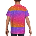thumbnail image 5 of Wukai Holiday Shiny Youth Unisex Short Sleeve T-Shirt for Boys, Girls, Teens, and Kids-X-Small, 5 of 7