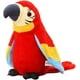 thumbnail image 1 of Loro guacamayo parlante que repite lo que dices, peluche rojo, 1 of 5