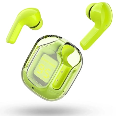 Feylan TWS Bluetooth 5.3 earphone Bt30 transparent headphones with digital display noise canceling headset wireless gaming earbuds BT30