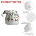 thumbnail image 4 of Salouo Frog and Forest Plants for Adult Christmas Hat Xmas Holiday Hat Santa Hat for Women & Men Festive Headwear Accessories Fit for Christmas/ New Year/Holiday/Party,1PC, 4 of 6