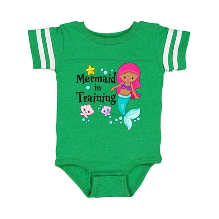 

Inktastic Mermaid in Training Gift Baby Girl Bodysuit