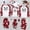 Kids, variant on Odeerbi Matching Family Christmas Pajamas Sets Parent-Child Xmas Warm Two-piece Set Kid Home Wear Printed Jammies Set Loungewear Sleepwear for Kids