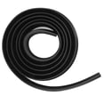 thumbnail image 2 of Cortina divisoria de ducha de TPE autoadhesiva de 3 m para baños, tira de barrera de agua flexible negra, 2 of 8