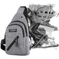 thumbnail image 2 of Crossbody Bag Lightweight Waterproof with Adjustable Strap,for Men Women,for Daily Travel Outdoor Sports, 2 of 6