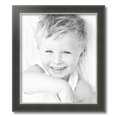thumbnail image 2 of ArtToFrames 17x20 inch Black Velvet with Silver Wide Picture Frame, Black MDF Poster Frame (4693), 2 of 7