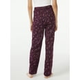 thumbnail image 2 of Joyspun Women’s Flannel Lounge Pants, Sizes S to 3X, 2 of 3