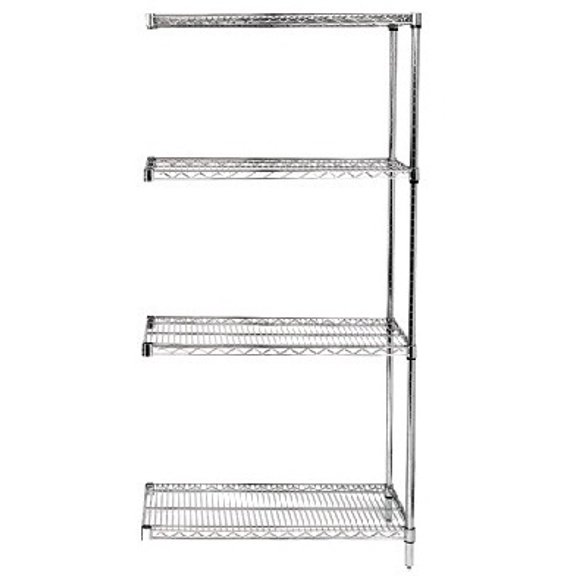 Quantum 24W X 42"L X 86"H Add On Unit - Chrome Model Ad86-2442C