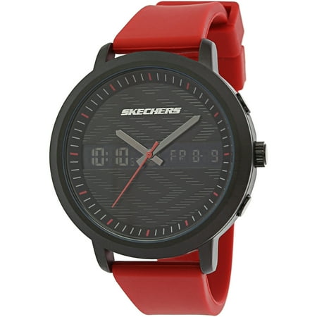 analogue watch with digital display