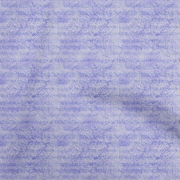 oneOone Cotton Jersey Medium Purple Fabric Geometric Lines With Texture Sewing Fabric By The Yard Printed Diy Clothing Sewing Supplies 58 Inch Wide