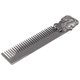 thumbnail image 2 of Peine de aleación de zinc NikouMX Peine para barba Grado profesional, 2 of 8