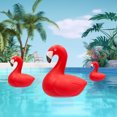 thumbnail image 3 of Flotador de cloro flamenco, flotador de flamenco inflable de PVC, dispensador de cloro flotante para purificar el agua de la piscina, 3 of 4