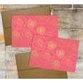 thumbnail image 3 of Great Papers! Gold Roses Glossy Personal Notecard Pink/Gold 50/Pack (2020153), 3 of 5