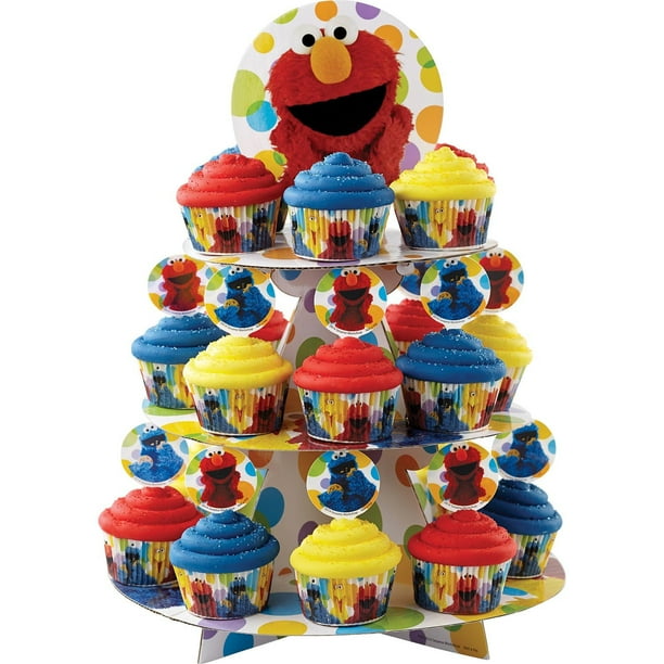 Sesame Street Cupcake Tower