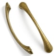 thumbnail image 1 of Goo-Ki 6 Pack Antique Brass Cabinet Handles,Vintage,5 Inches Center to Center., 1 of 7
