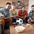 thumbnail image 4 of Transemion Ball Holder Stable Structure Premium Material Balls Racks Save Space Spheres Shape Handy Installation Football Stand Transparent 1Set, 4 of 6