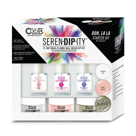Color Club, Ooh La La Serendipity Kit, Dip Nail (Best Nail Dip Kit)