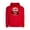 Red, variant on Disney Mickey Mouse Racing Team "Oh Boy!" Race Car Driver - Pullover Hoodie for Adults - Customized-Black