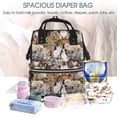 thumbnail image 4 of Defioc Cut Cats for Baby Diaper Bag Backpack - Baby Bag for Boys & Girls - Diaper Backpack - Large Travel Diaper Bags- Baby Registry Search & Shower Gifts, 4 of 5
