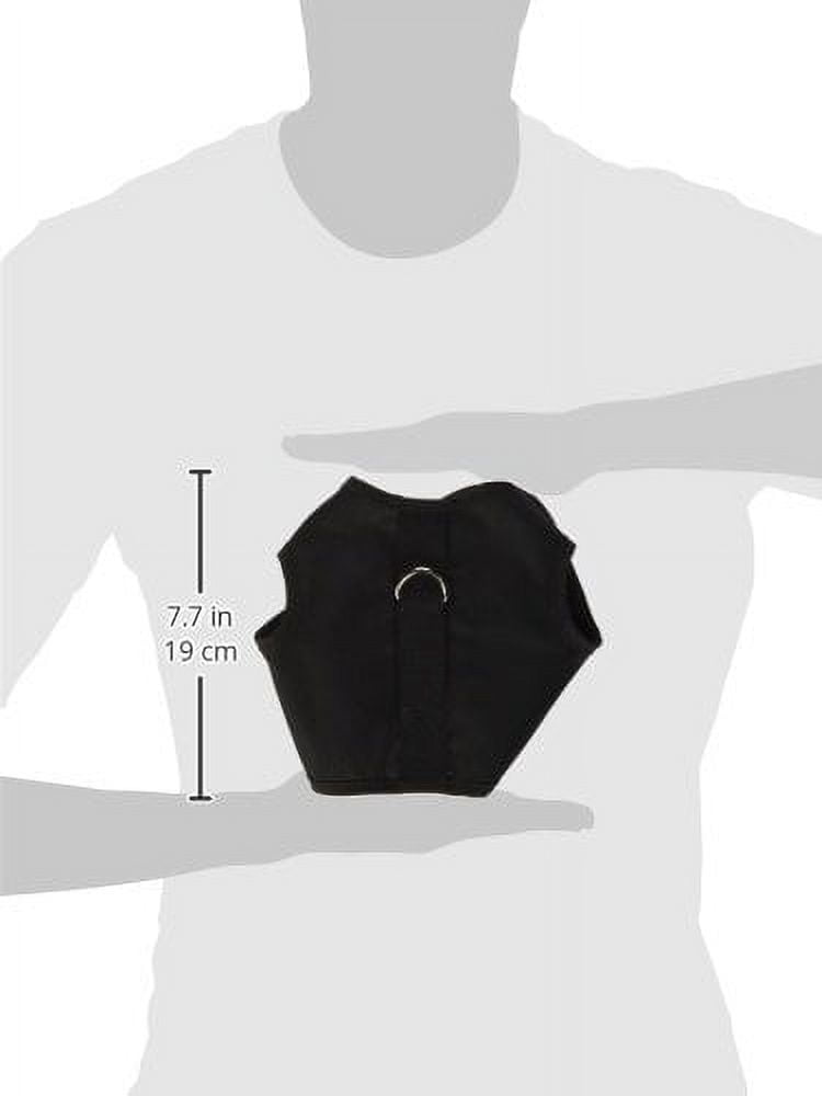 Kitty Holster Cat Harness (Made in USA) Color: Black, Size: XS