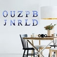 thumbnail image 4 of Clearance! 26 Letters DIY 3D Mirror Acrylic Wall Sticker Decals Home Decor Wall Mural, 4 of 9