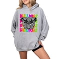 thumbnail image 2 of Bulldogs Mascot Hoodie for Women Teen Girls School Spirit Game Day, Gray Hoodie, L, 2 of 8
