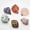 Mixed, variant on K-KED 6pcs Natural Mixed Irregular Shape Stone Pendants 20-35mm for Delicate Jewelry Making-Strawberry Crystal