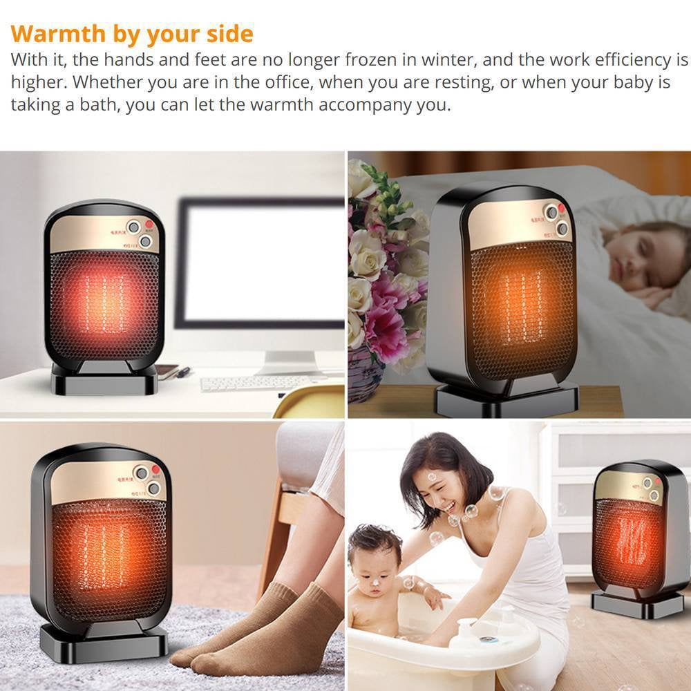 Chauffage D'Appoint Portable Dreo 1500W - Thermostat, Minuterie, Mode Éco, Ventilateur - Chaleur Rapide PTC, Sécurité Inclinable - Pour Intérieur - 9