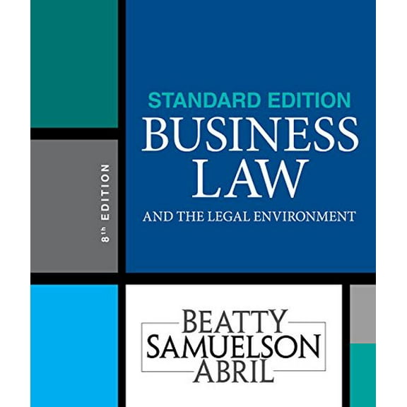Pre-Owned Business Law and the Legal Environment, Standard Edition
