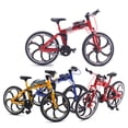 thumbnail image 4 of Gwong Juguete 1/10 Aleación de simulación a escala Mini MTB Racing Bike Modelo Decoración de juguetes para niños Regalo Gwong 30002540, 4 of 7