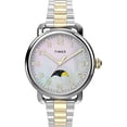 thumbnail image 2 of Timex 34 mm Timex Standard Stainless Steel Bracelet Watch Silver/Mop/Two-Tone One Size, 2 of 2