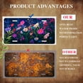 thumbnail image 5 of Colorful Wildflower Meadow Front License Plate, Metal License Plate, Funny Standard Plates Personalized Novelty Decorative For Men/Women/Boys/Girls Car 6×12 Inch, 5 of 7