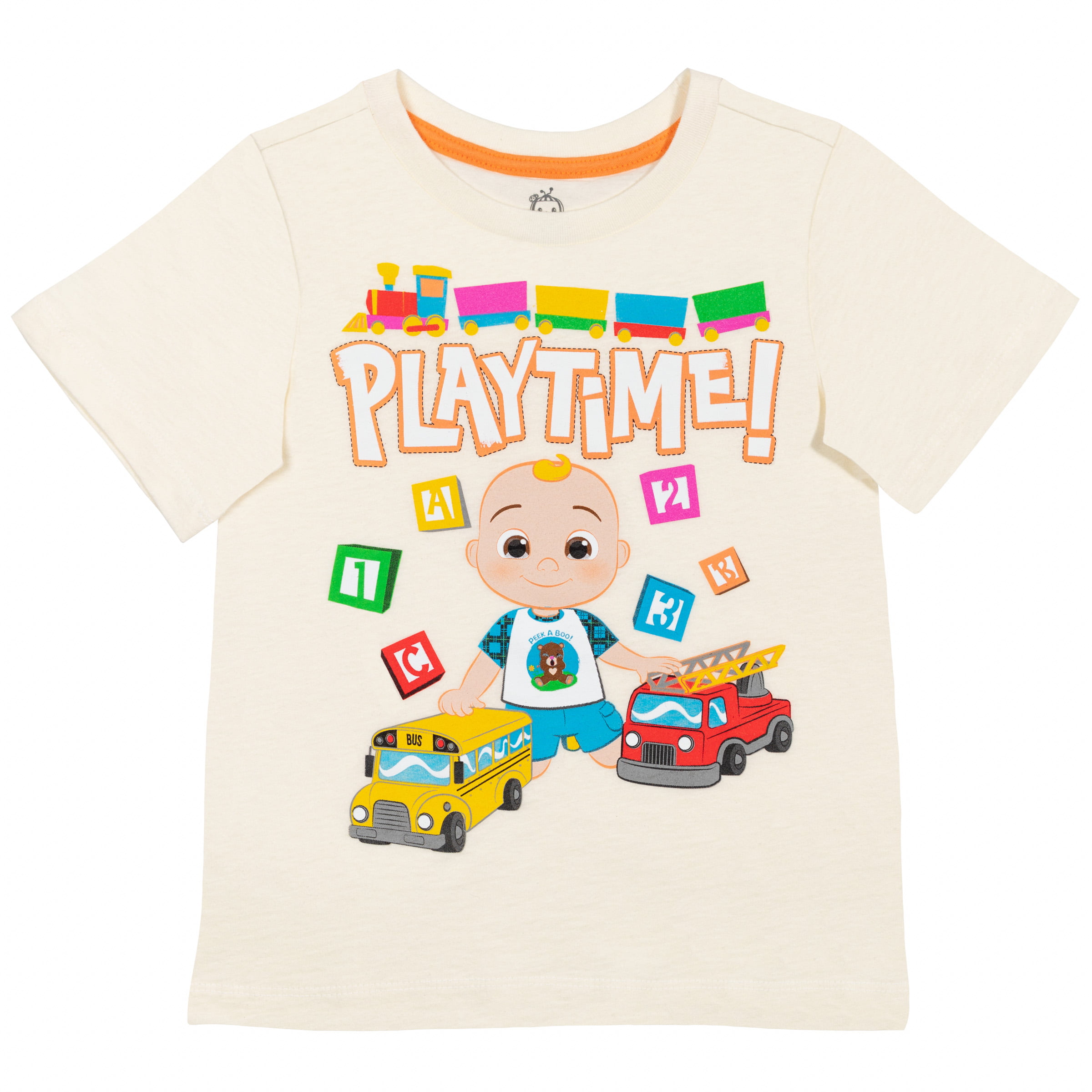 CoComelon JJ Baby/Toddler Boys Short Sleeve Graphic T-Shirt