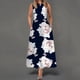 thumbnail image 2 of Vestido de mujer sin mangas con cuello redondo y bolsillo floral vintage grande OAVQHLG3B Store  lin121212, 2 of 5