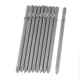 thumbnail image 1 of Unique Bargains 5mm Diamètre 100mm Long Phillips PH2 Bits de Tournevis de Remplacement 10 Pcs, 1 of 1