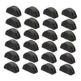 thumbnail image 4 of 24 portatarjetas de lugar, portanombres de mesa, soportes de madera para números de mesa para venta minorista negro, 4 of 8